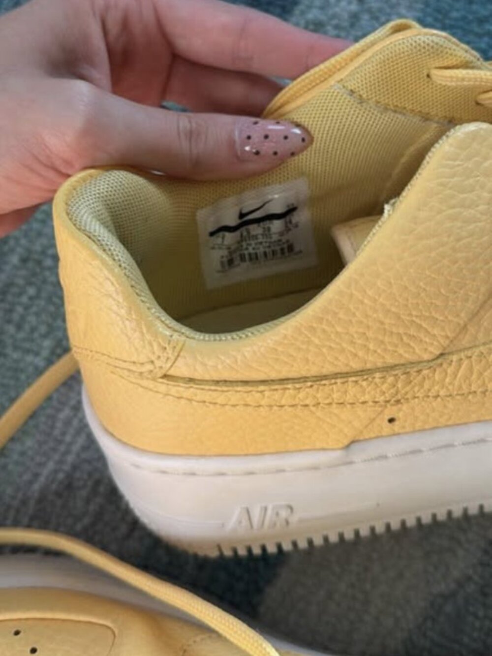 Nike Air Force 1 Sage Low “Topaz Gold” — Women’s Size 7 - Picture 8 of 9